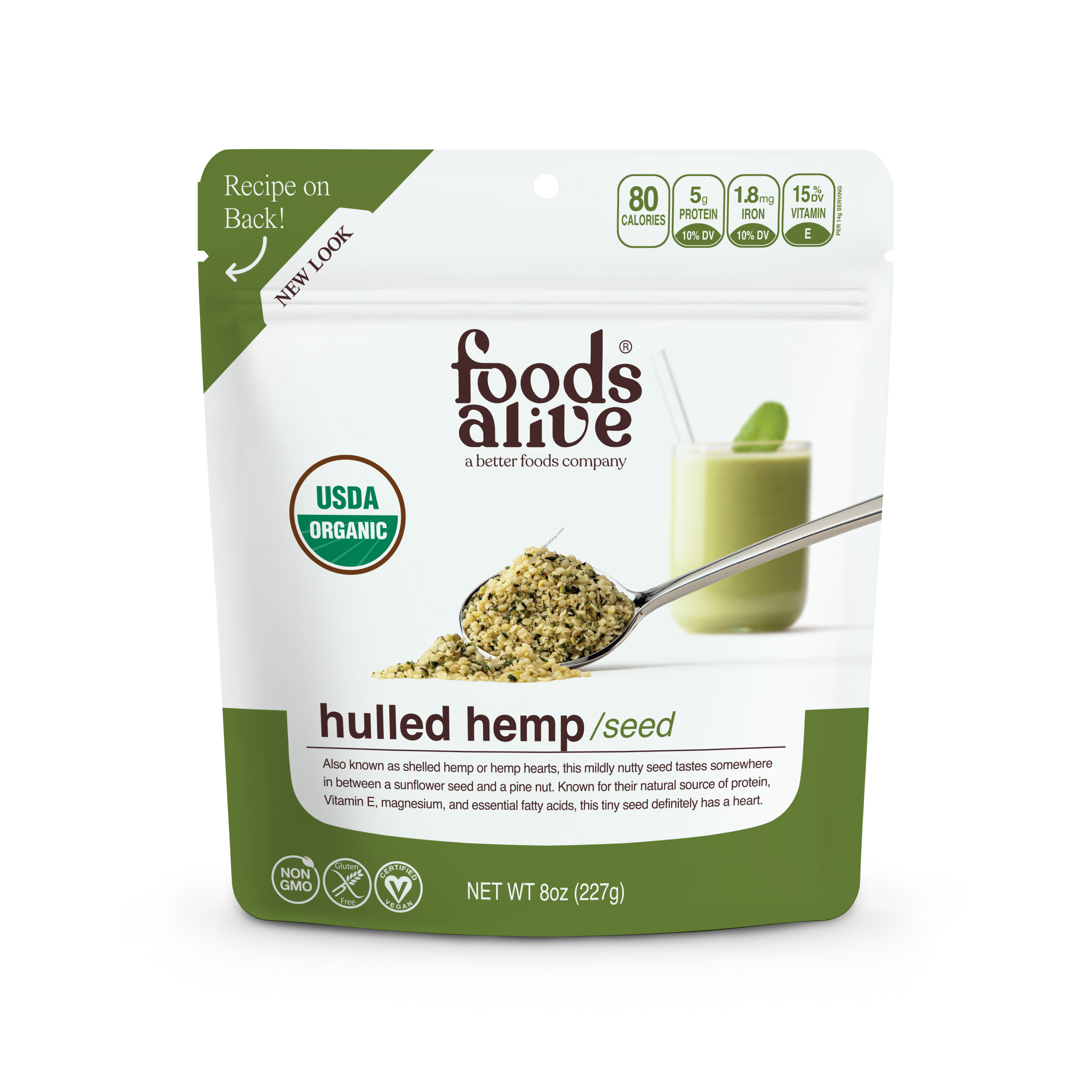 Product Image: Organic Hulled Hemp Seeds