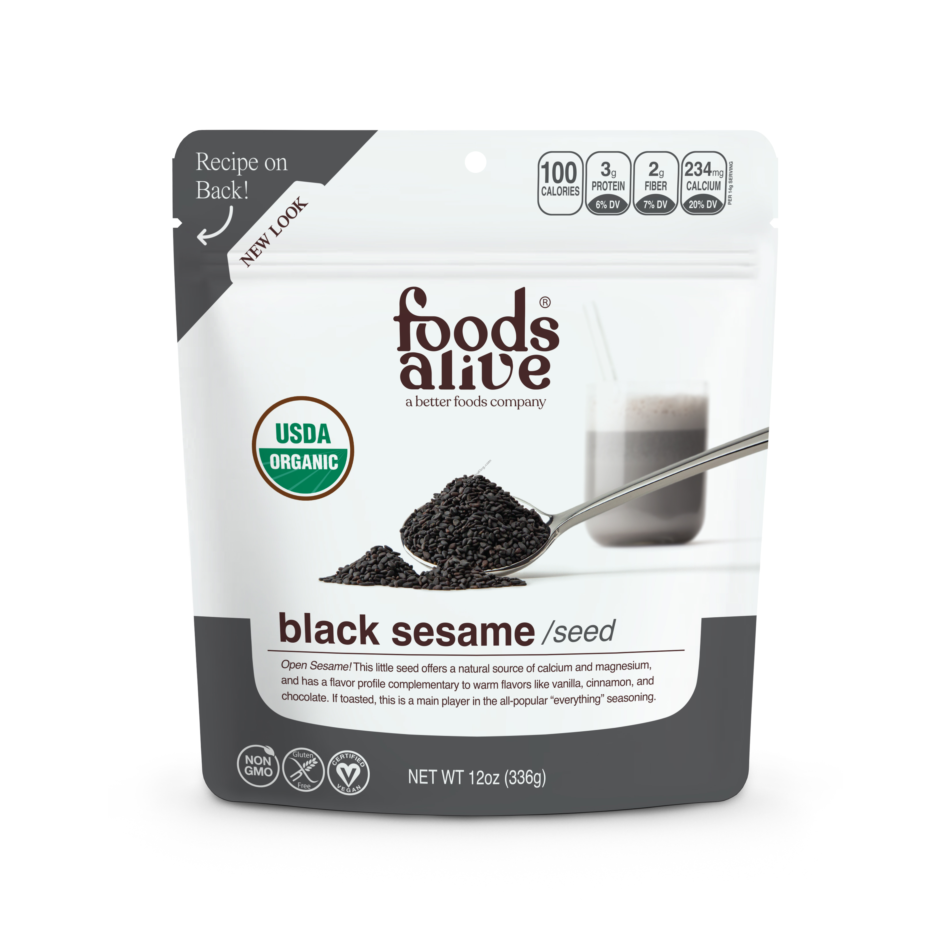 Product Image:&nbsp;Organic Black Sesame Seeds