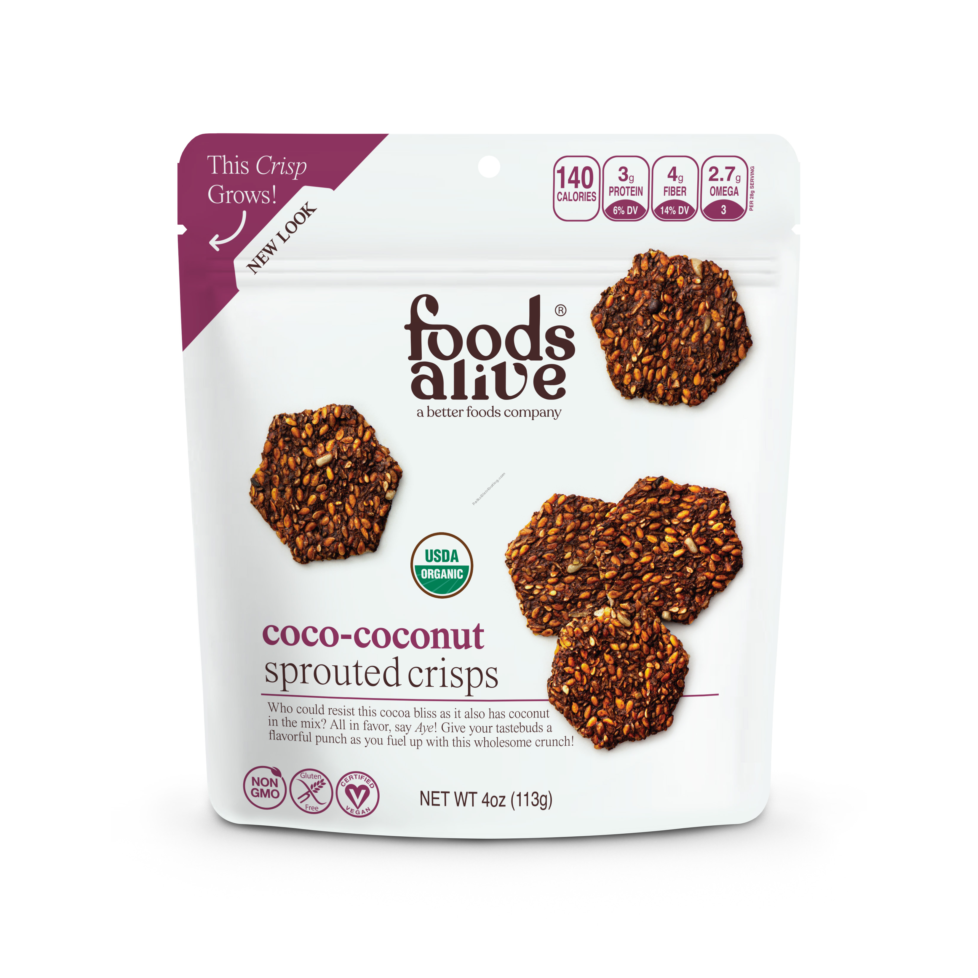 Product Image:&nbsp;Coco Coconut Sprouted Crisps