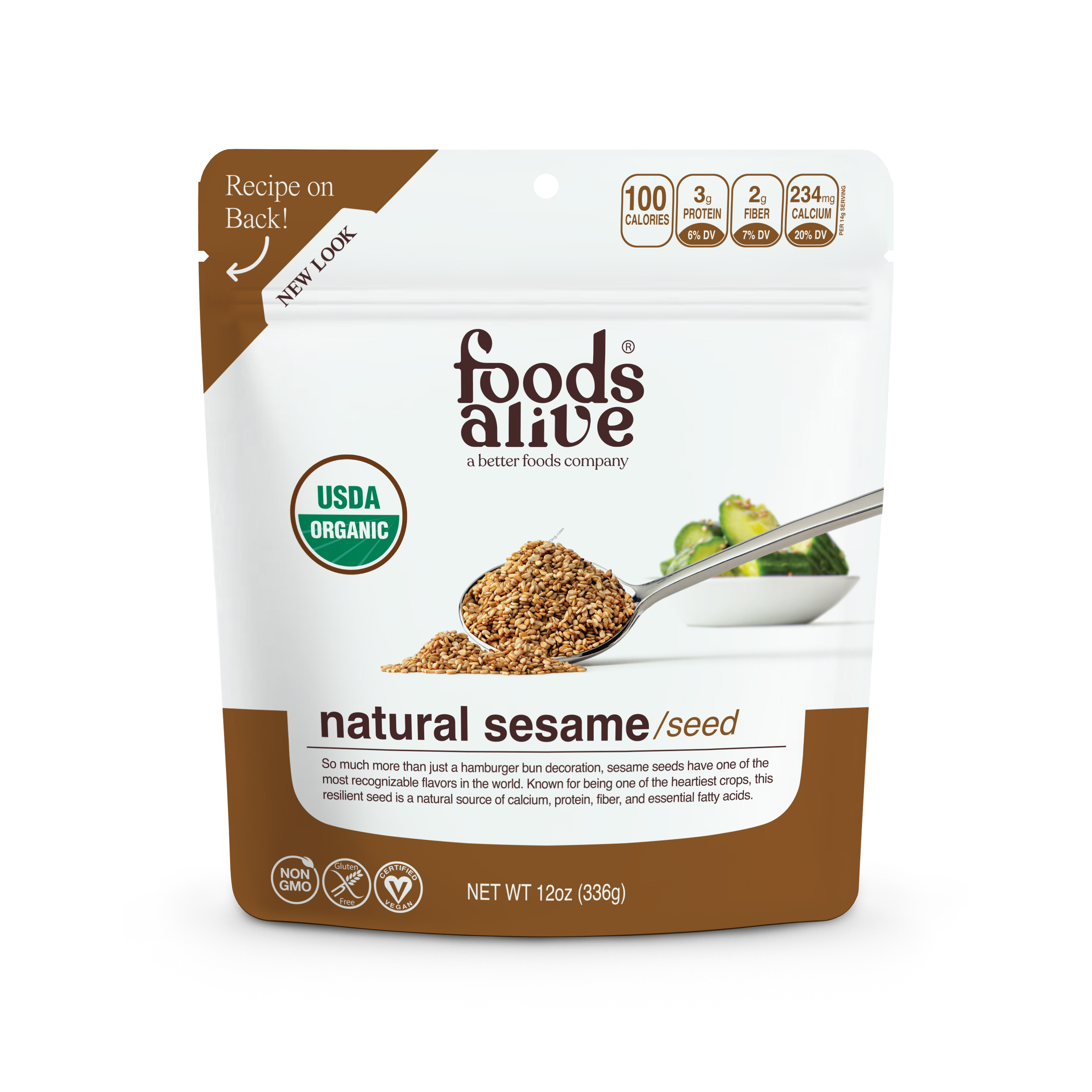 Product Image:&nbsp;Organic Natural Sesame Seeds