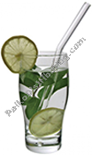 Product Image: 10 inch Bent Glass Drinking Straws