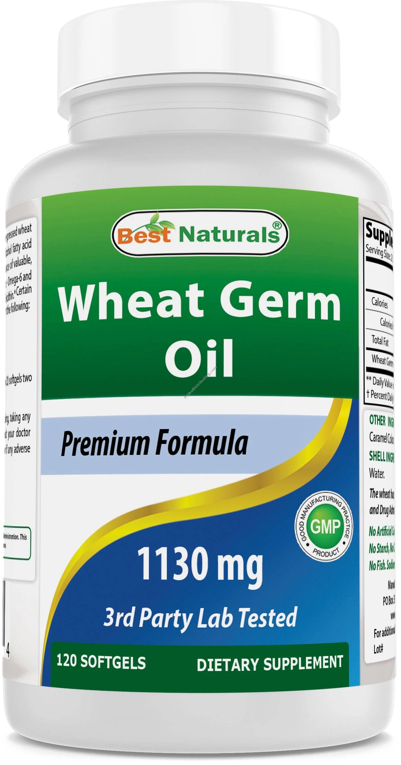 Product Image: Wheat Germ Oil 1130 mg