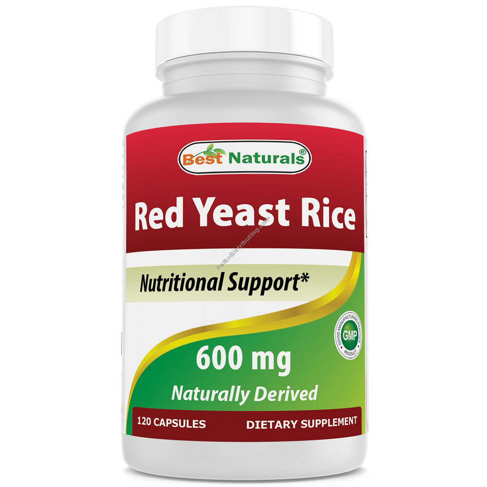 Red Yeast Rice 600 mg by Best Naturals 614247 Items Palko Services