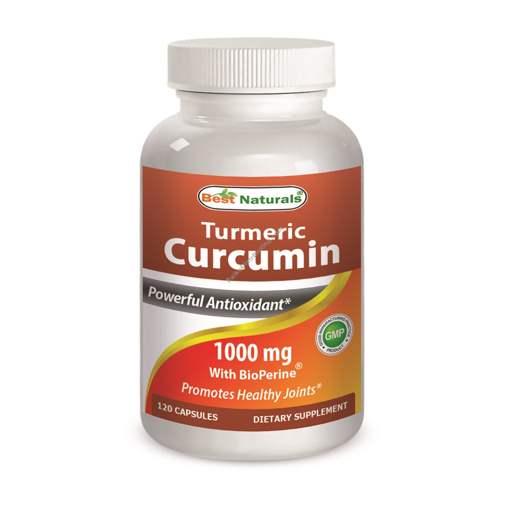 Turmeric Curcumin 1000 mg by Best Naturals 614465 Items Palko