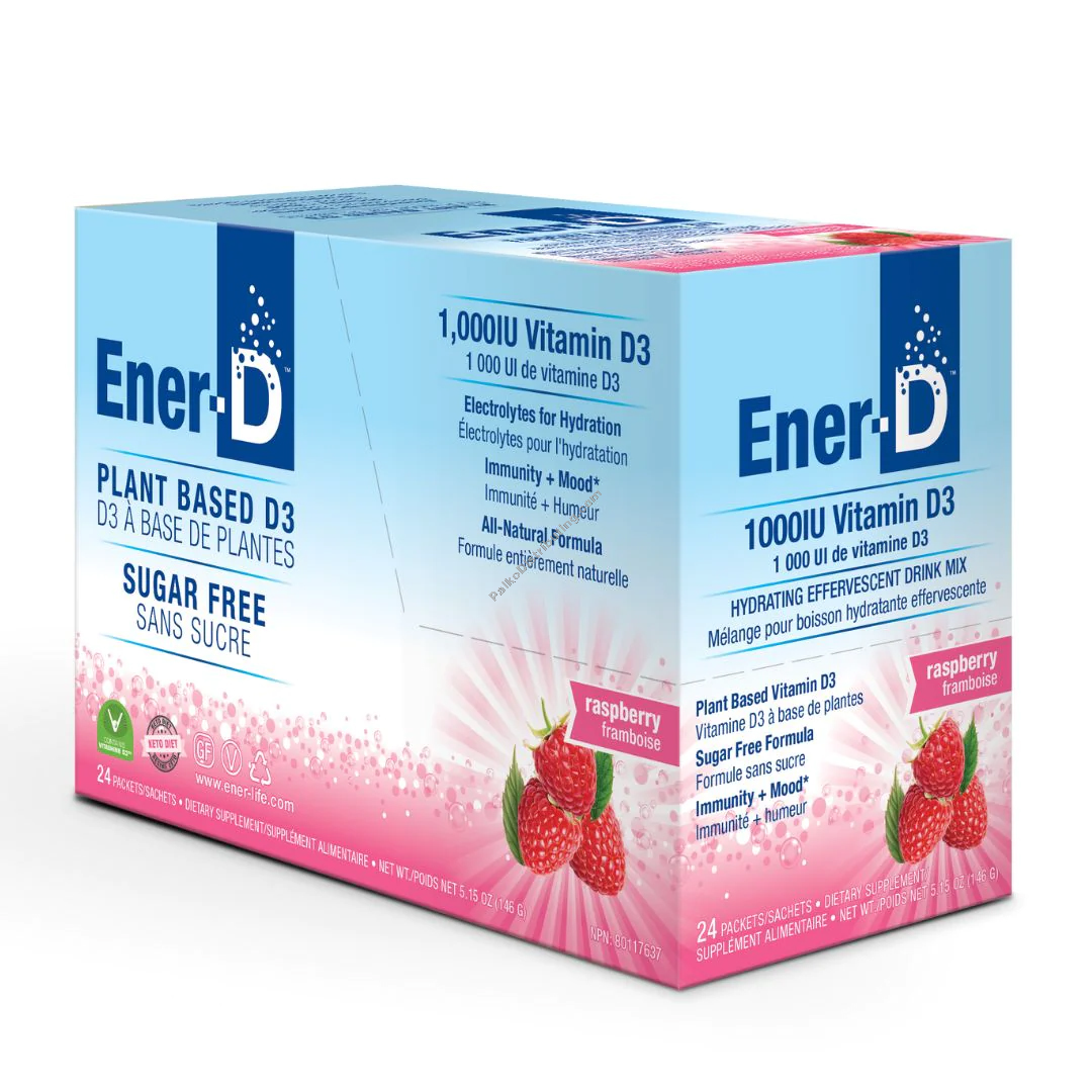 Product Image: Ener D Raspberry Sugar Free Vit D
