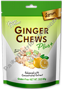 Product Image: Ginger Chews Plus+ Lemon