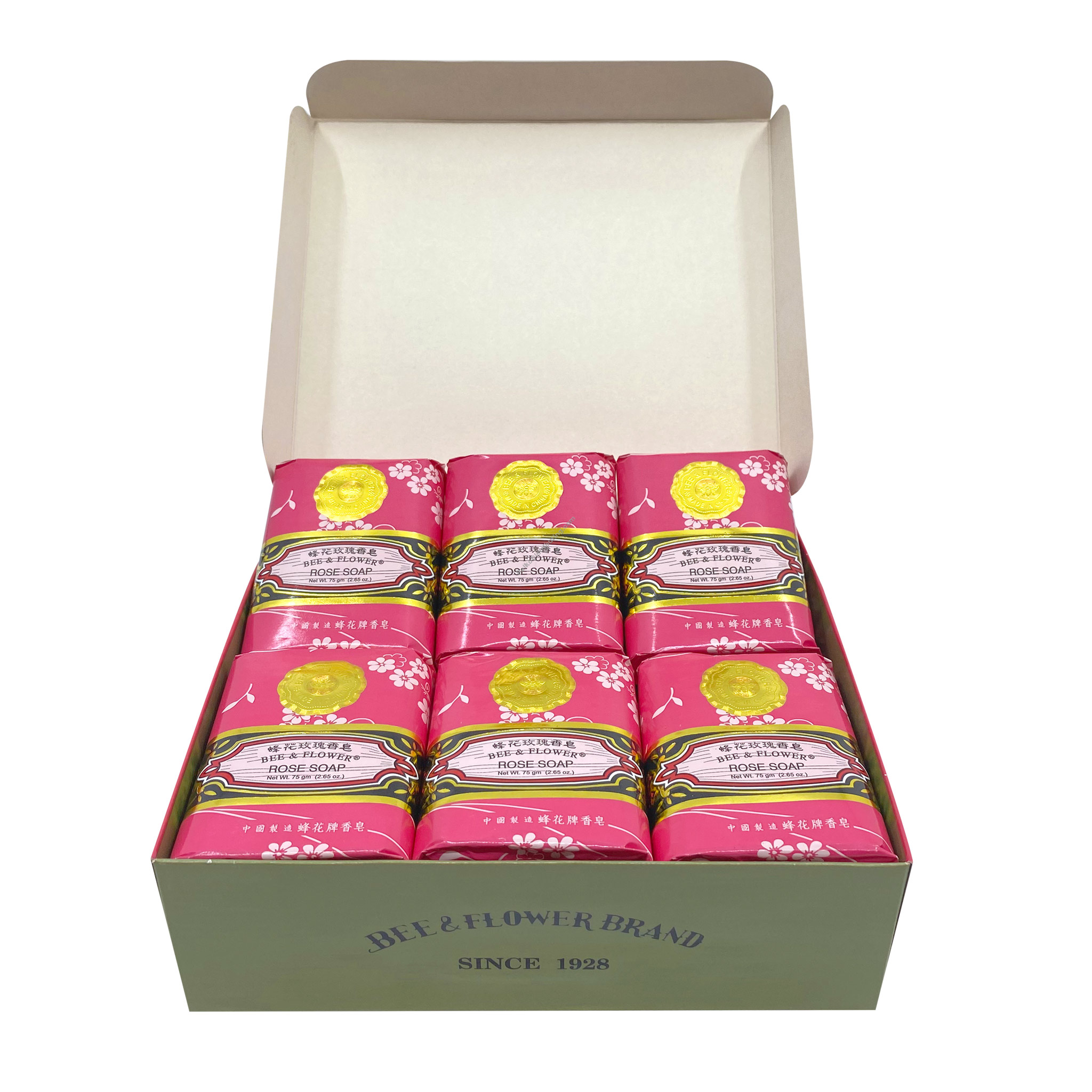 Product Image:&nbsp;Bee & Flower Bar Soap Rose