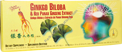 Product Image: Ginko Biloba Red Panax Ginseng