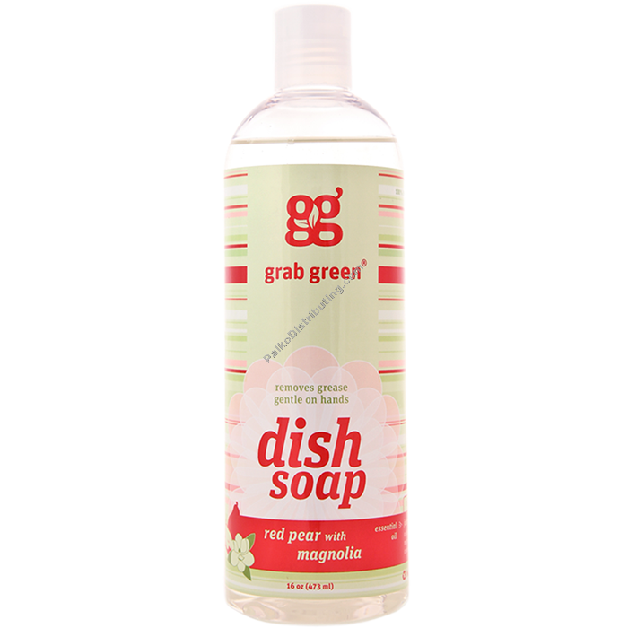 Red Pear Liquid Dish Soap by Grab Green 640042 Items Palko Services