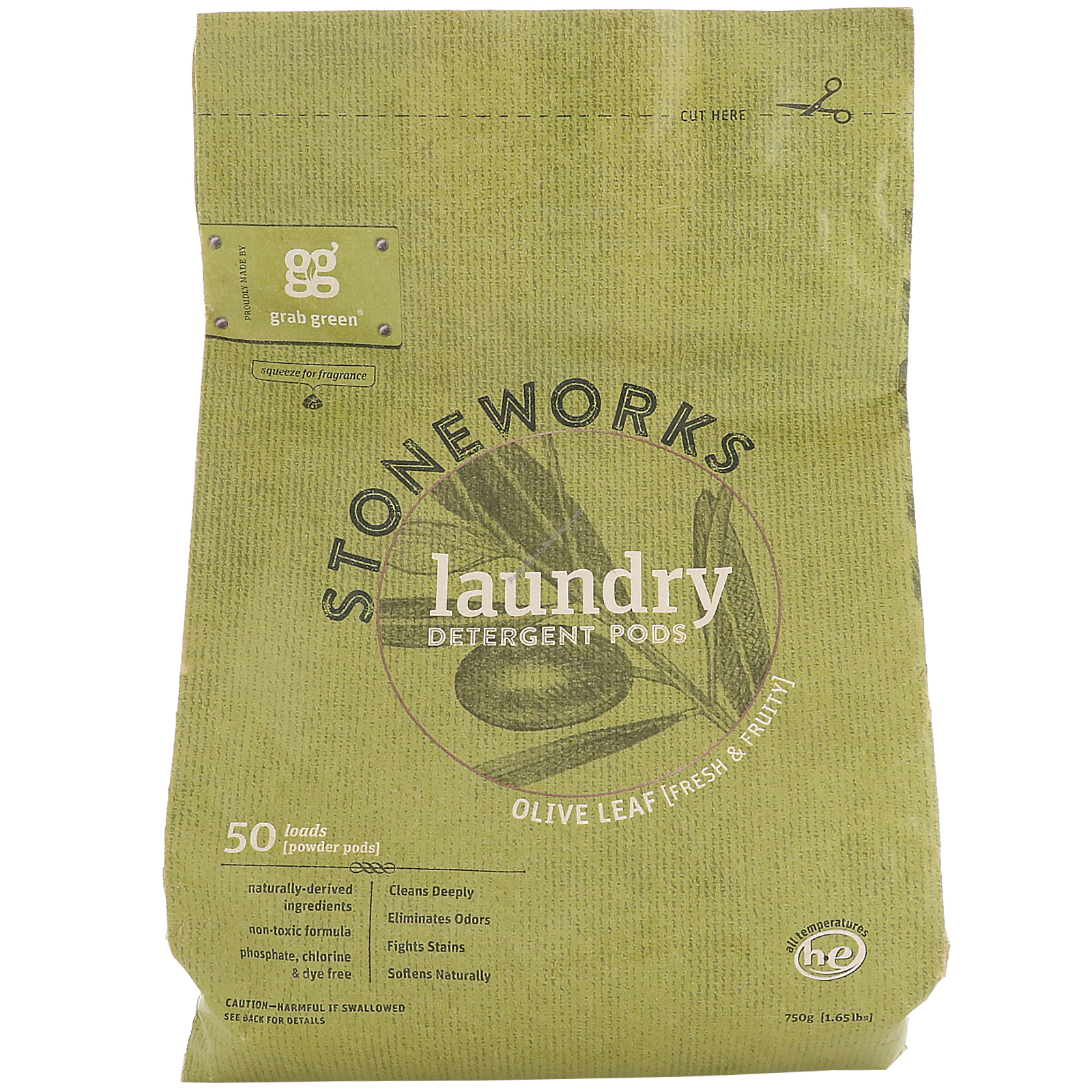 Product Image: Stoneworks Laundry Pods Olive Leaf