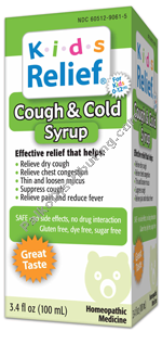 Product Image:&nbsp;Kids Relief Cough & Cold Daytime