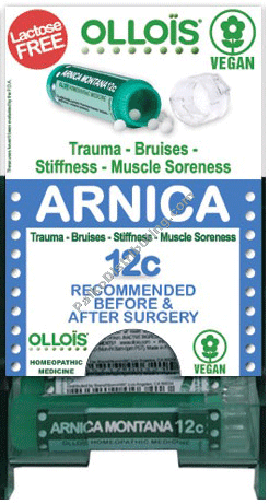 Product Image: Arnica 12C Organic Vegan Counter Dis
