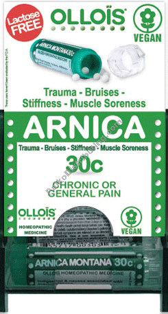 Product Image: Arnica 30C Organic Vegan Counter Dis