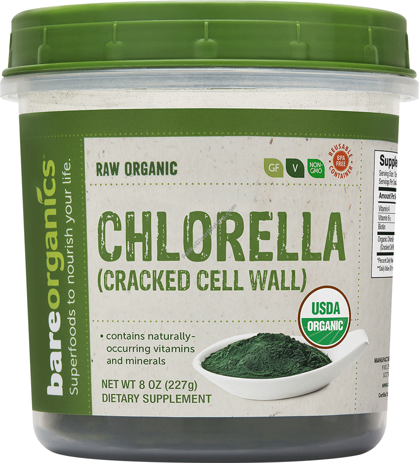 Product Image: Organic Chlorella Powder Cracked Wall