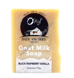 Product Image: Goat Milk Black Raspberry Vanilla Soap Bar