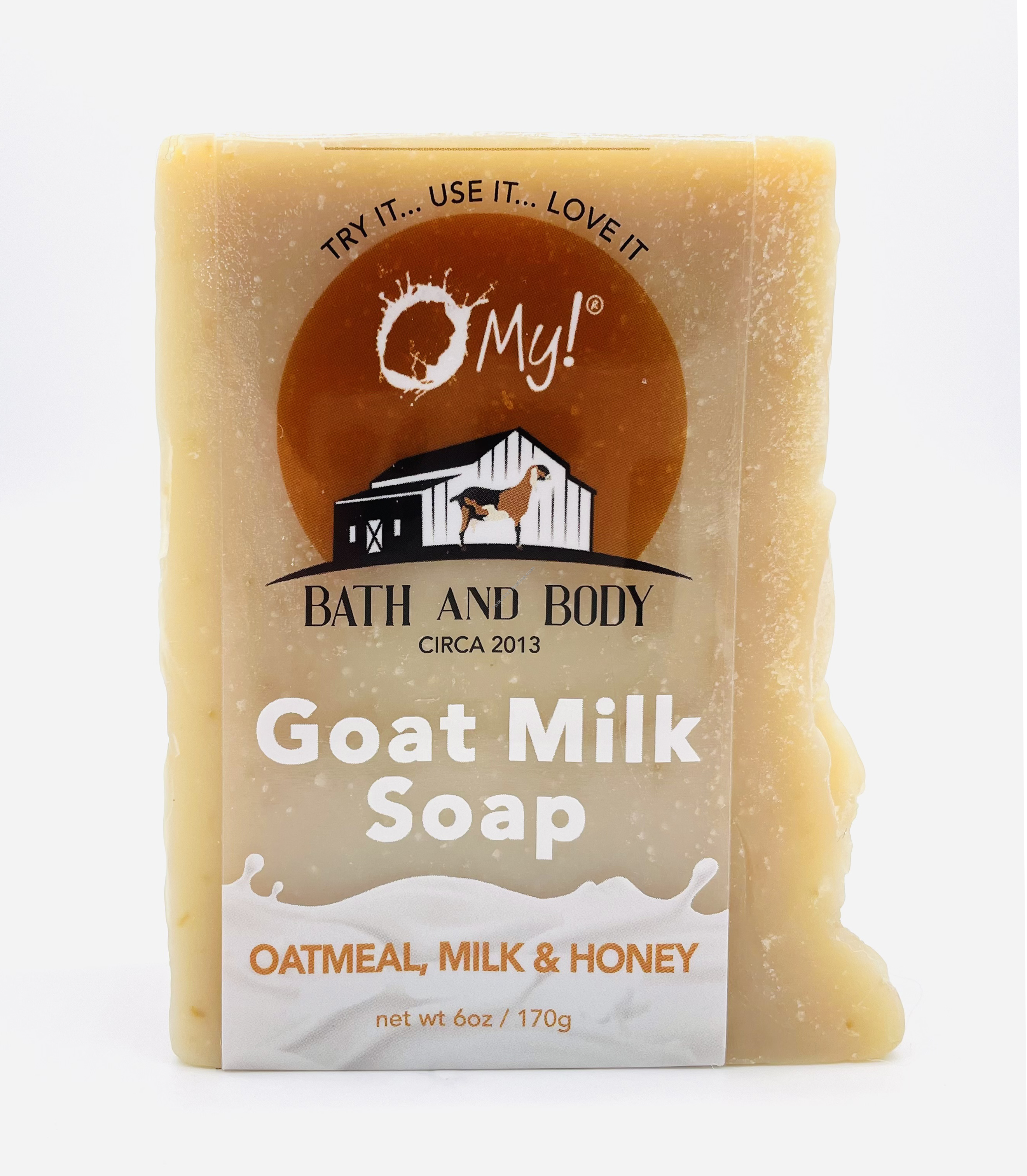 Product Image: Goat Milk Oatmeal Honey Soap Bar