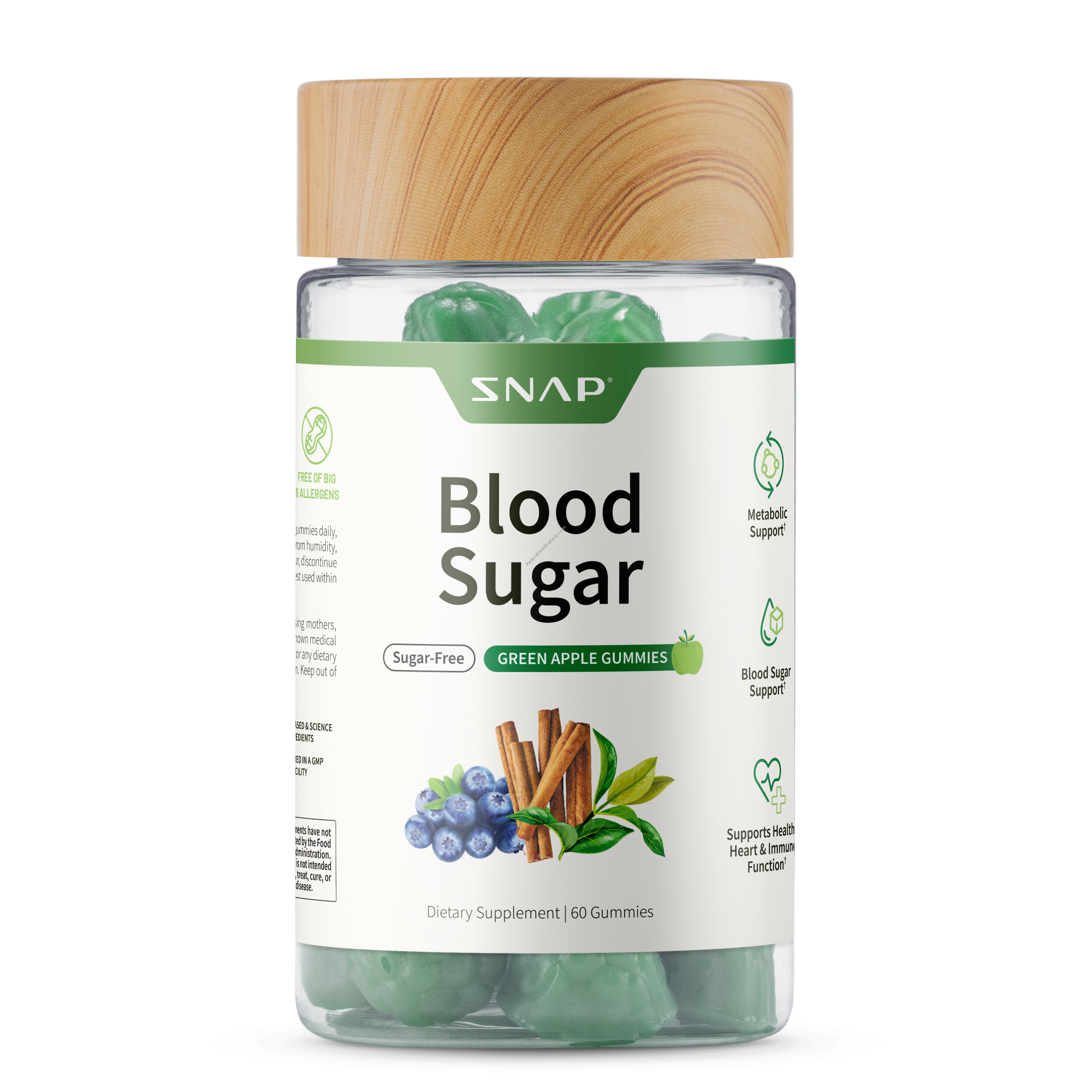 Product Image:&nbsp;Blood Sugar Gummies Apple Flavor