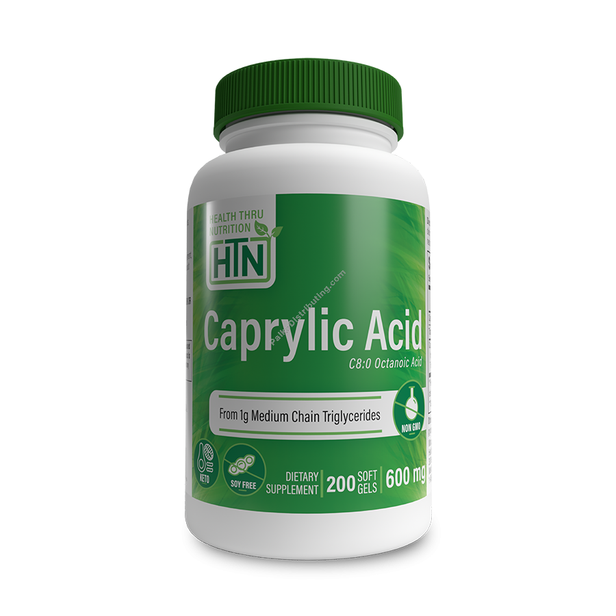 Product Image:&nbsp;Caprylic Acid 600mg