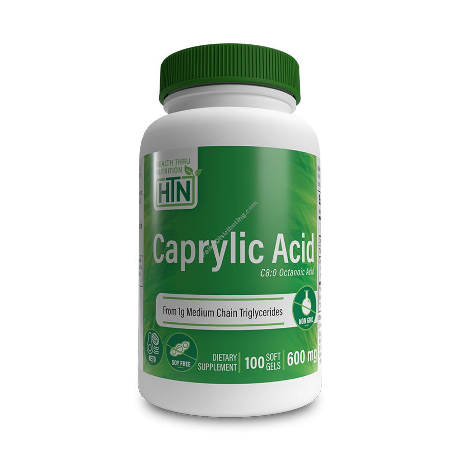 Product Image:&nbsp;Caprylic Acid 600mg