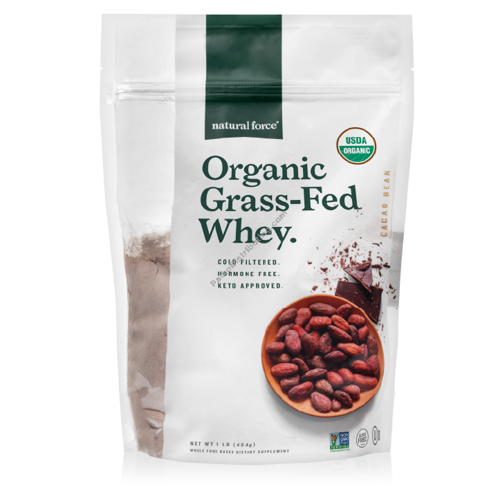 Product Image: Organic Grass Fed Whey Cacao Bean