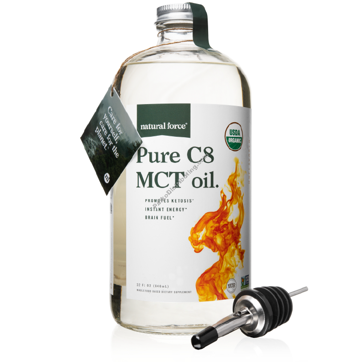 Product Image: Organic Pure C8 MCT Oil unflavored