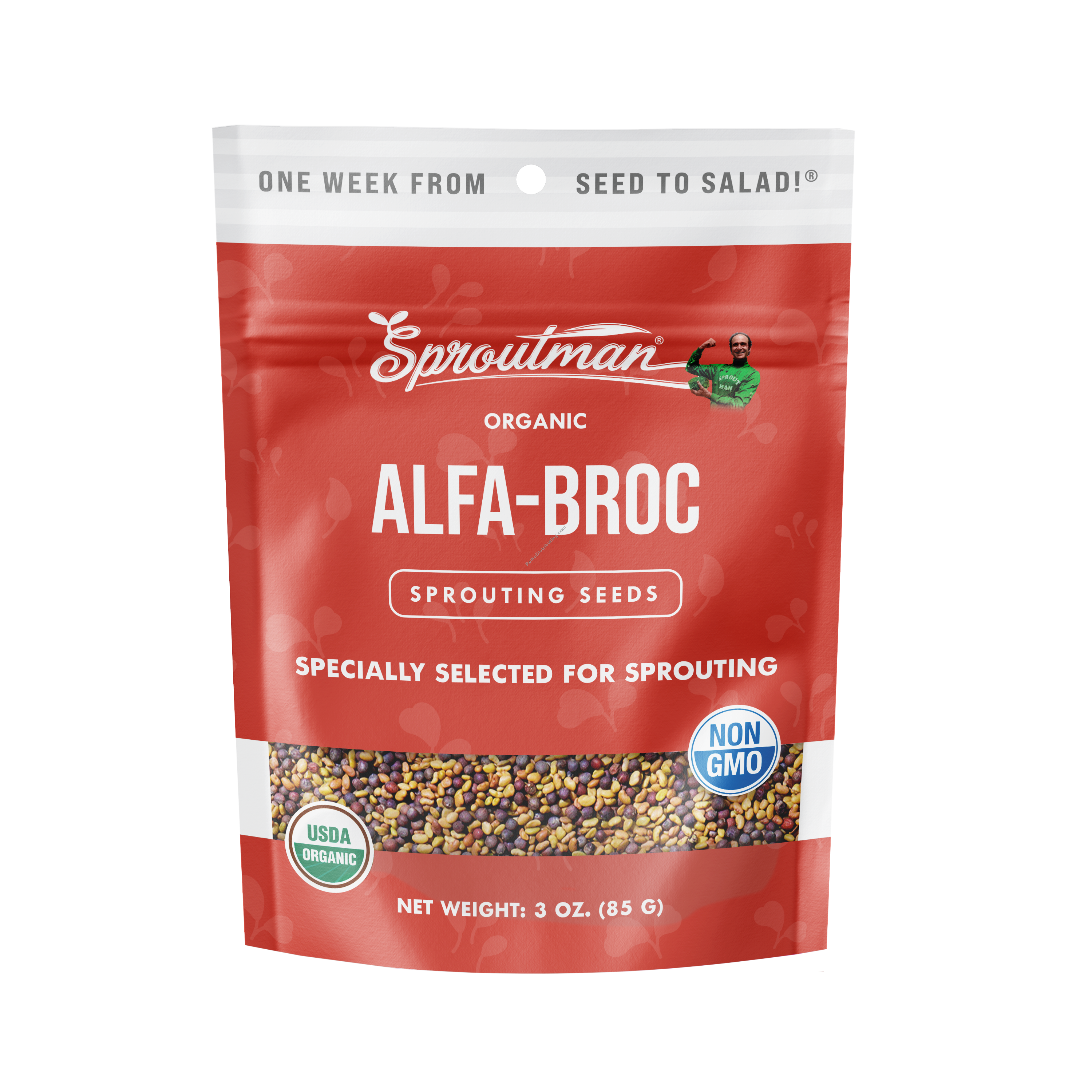 Product Image:&nbsp;Organic Alfa-Broc Sprouting Seed