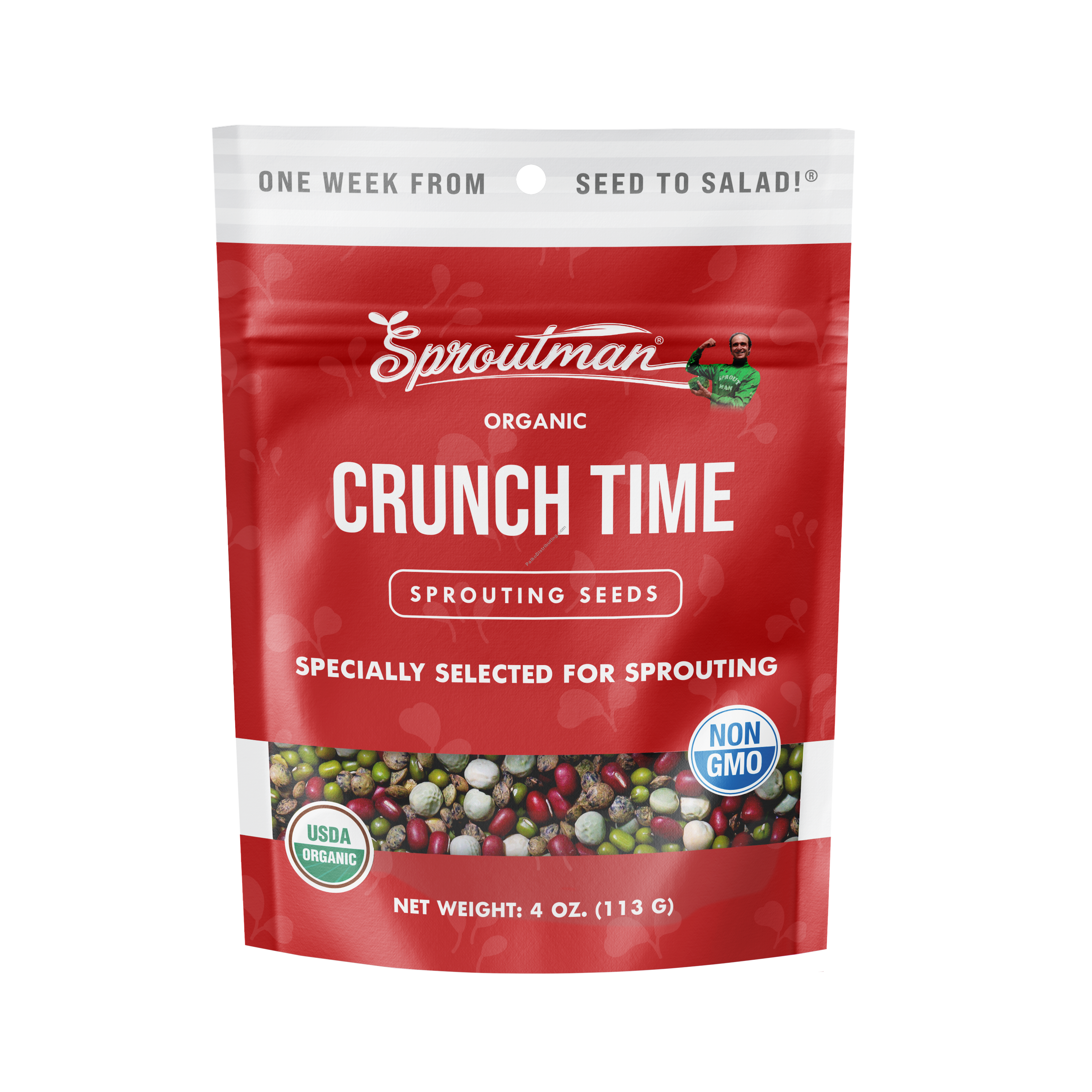 Product Image:&nbsp;Organic Crunch Time Sprouting Seed