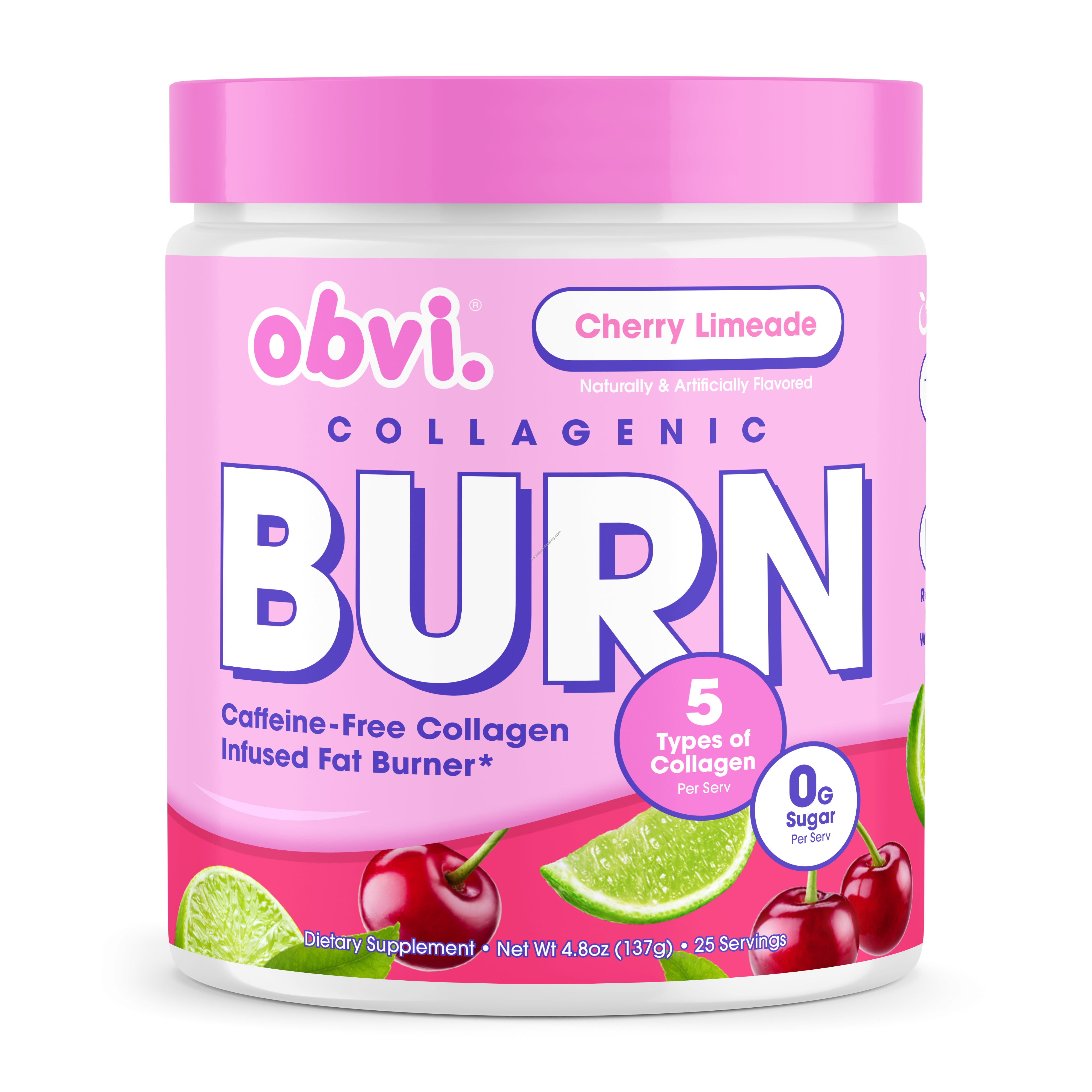 Product Image:&nbsp;Collagenic Burn Powder Cherry Limeade
