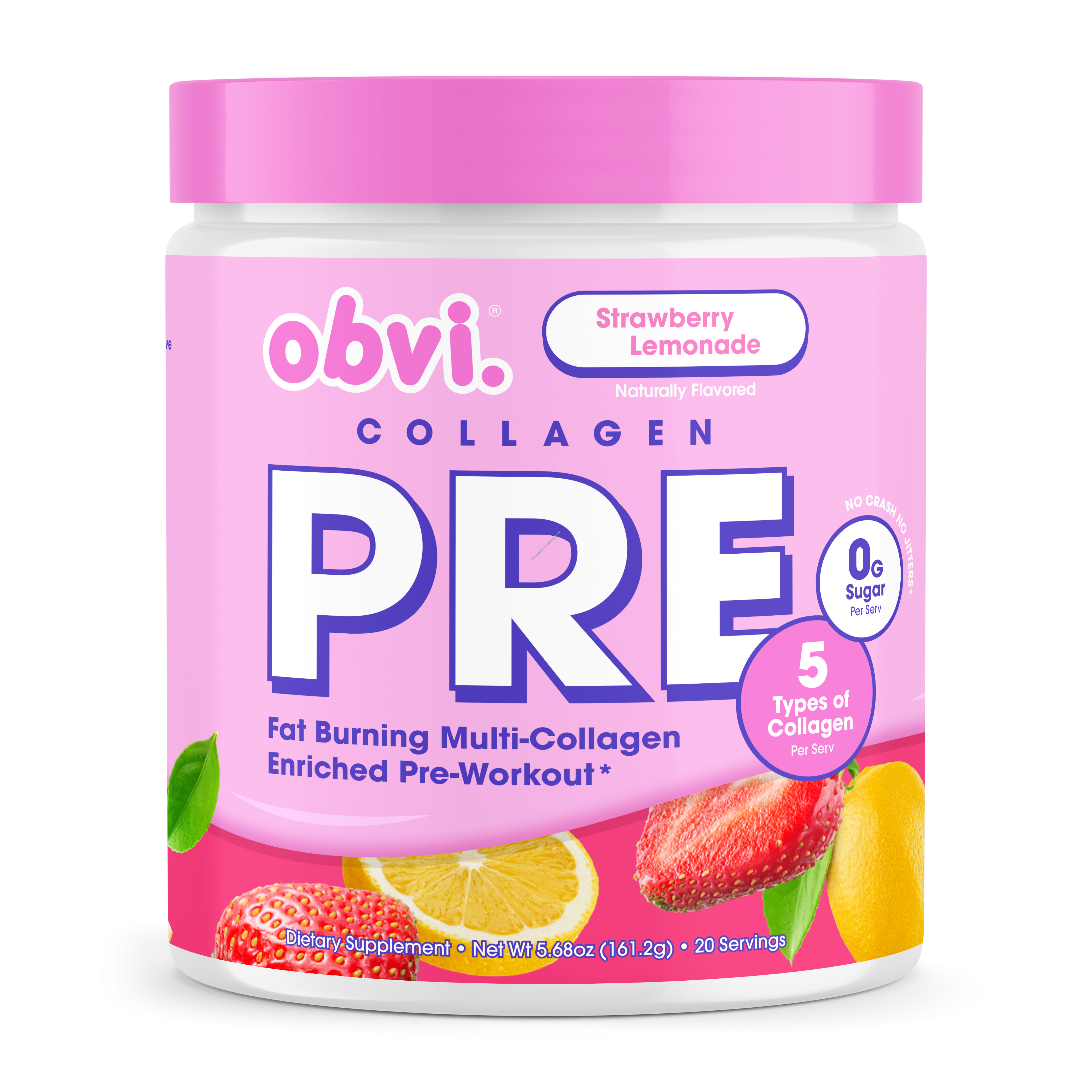 Product Image:&nbsp;Pre Workout+Collagen Strawberry Lemonade