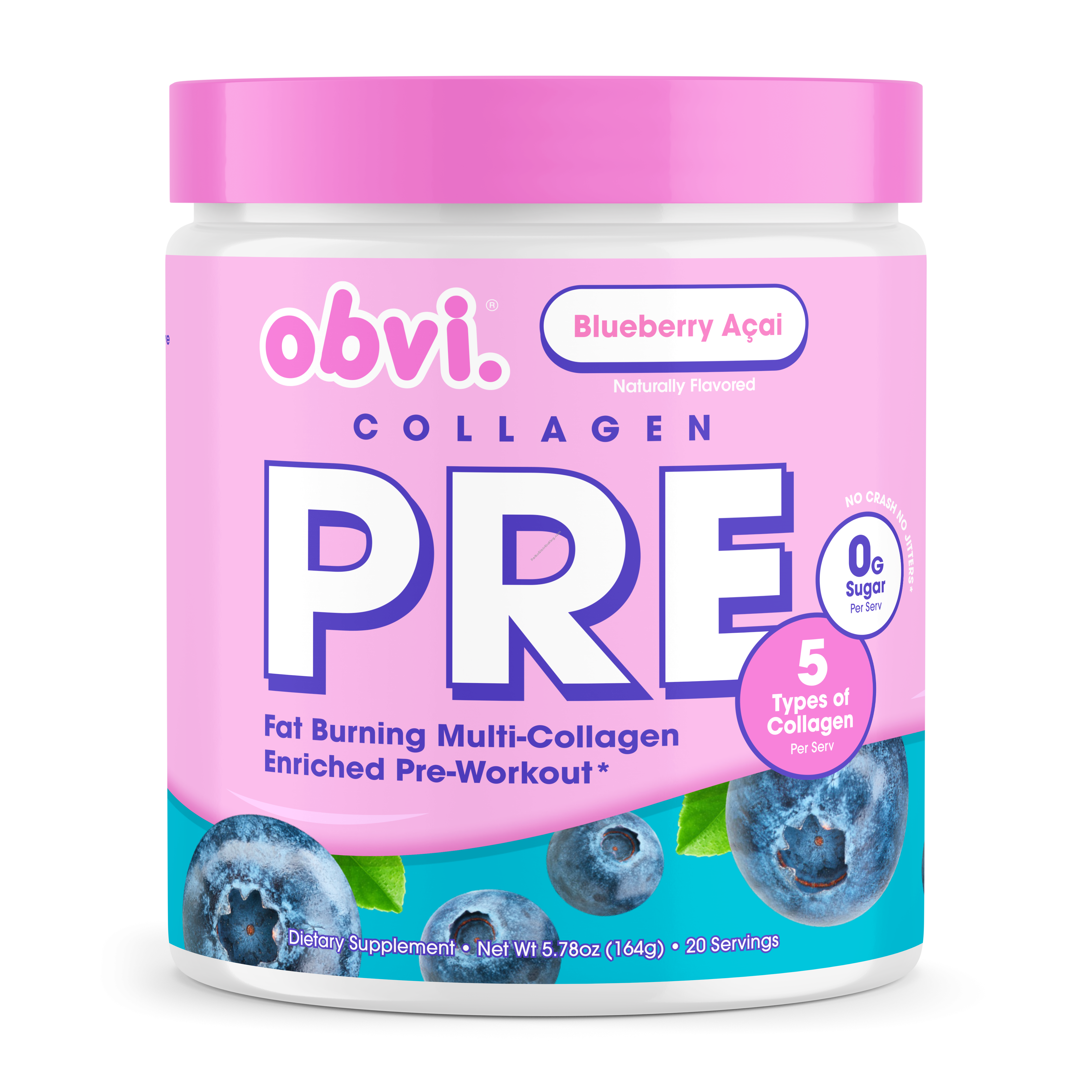 Product Image:&nbsp;Pre Workout+Collagen Blueberry Acai