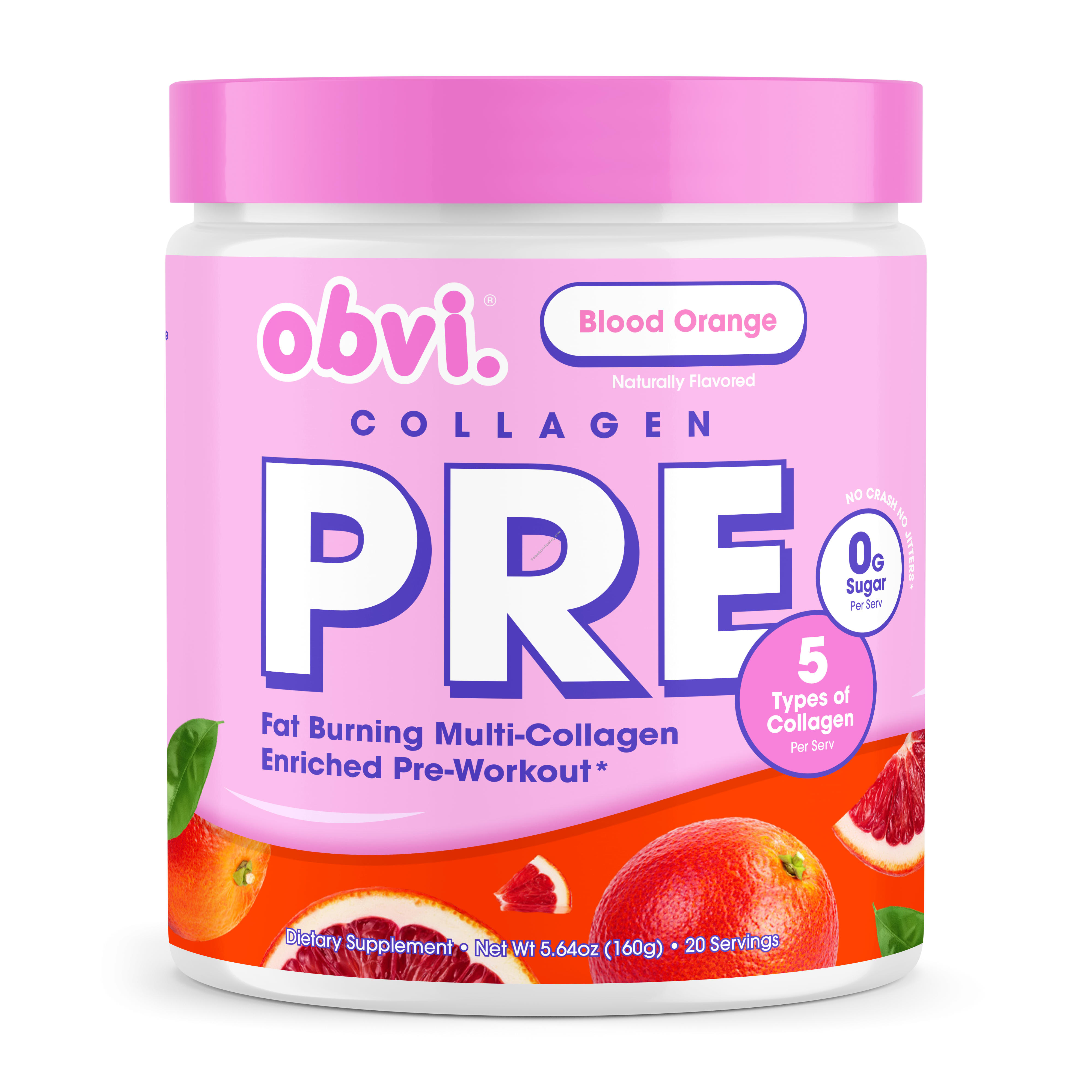 Product Image:&nbsp;Pre Workout +Collagen Blood Orange