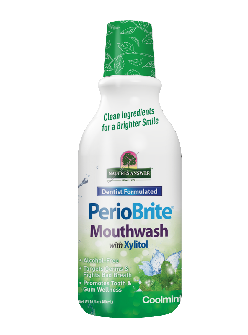 Product Image:&nbsp;PerioBrite Mouthwash Cool Mint