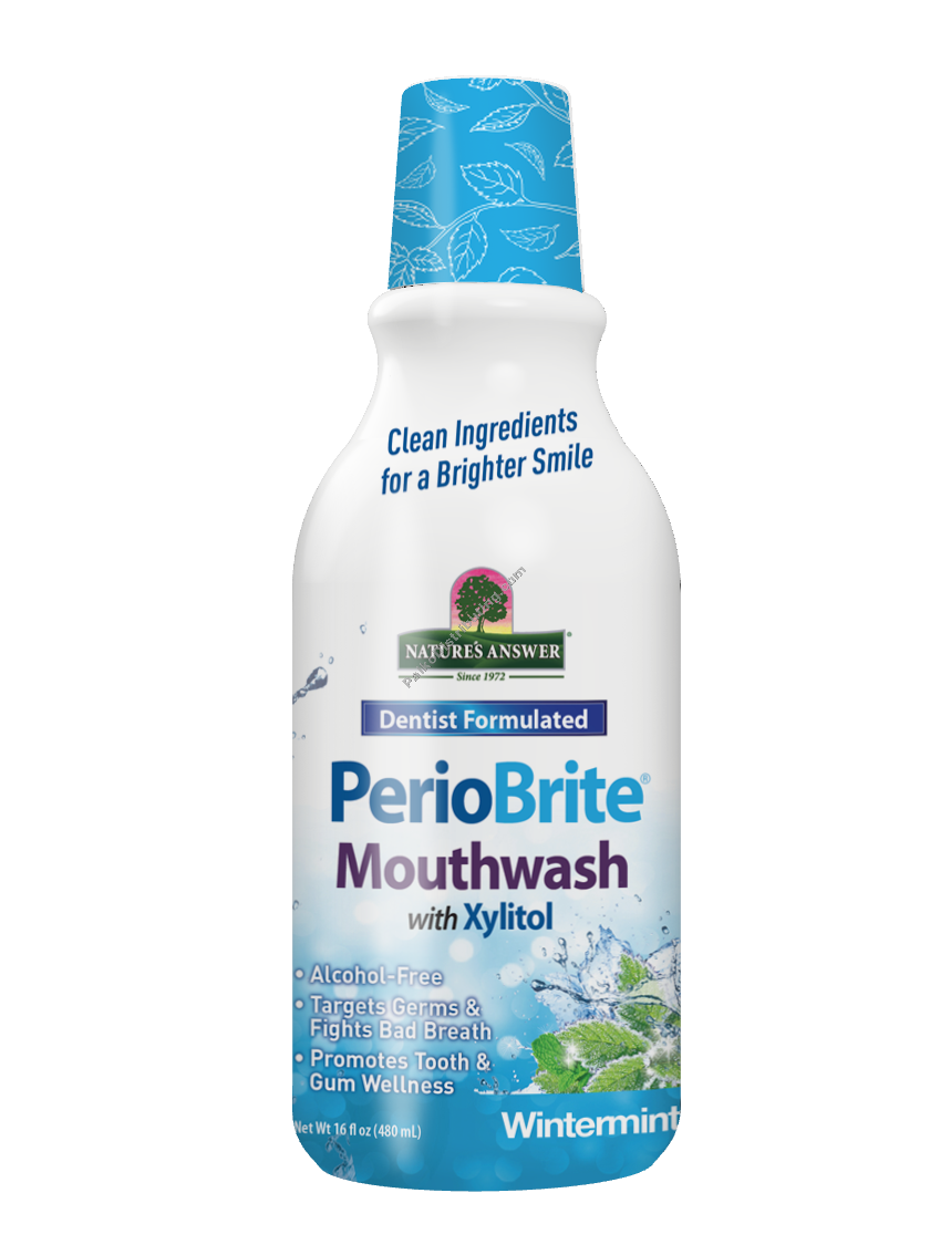 Product Image:&nbsp;PerioBrite Mouthwash Wintermint