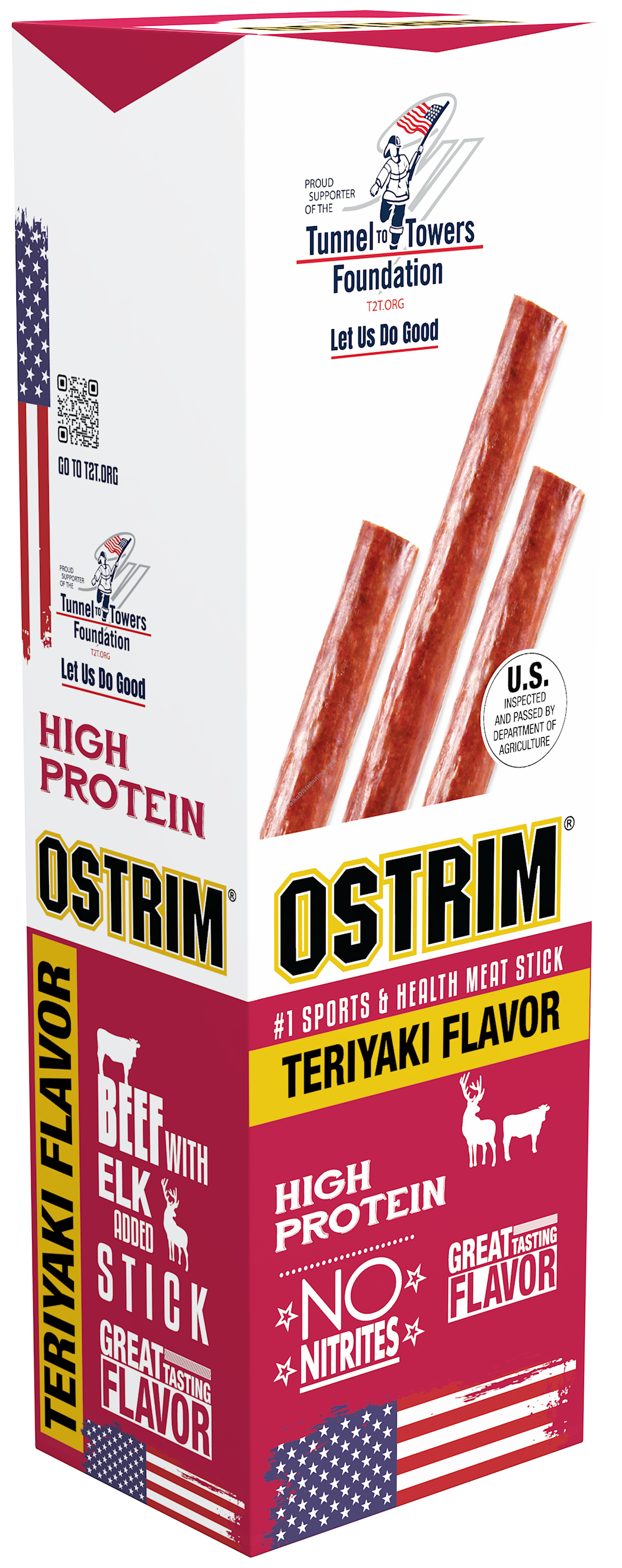 Product Image:&nbsp;Teriyaki Beef & Elk Meat Sticks