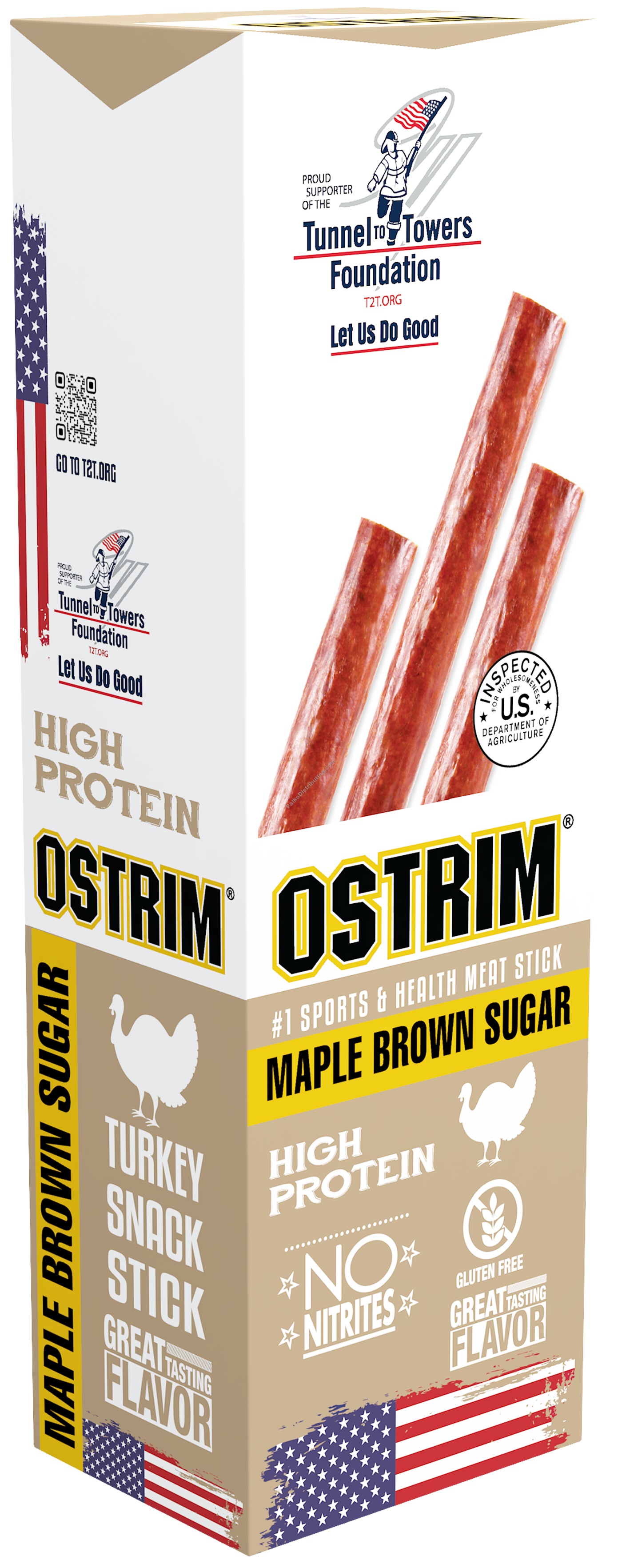 Product Image:&nbsp;Maple Brown Sugar Turkey Meat Sticks