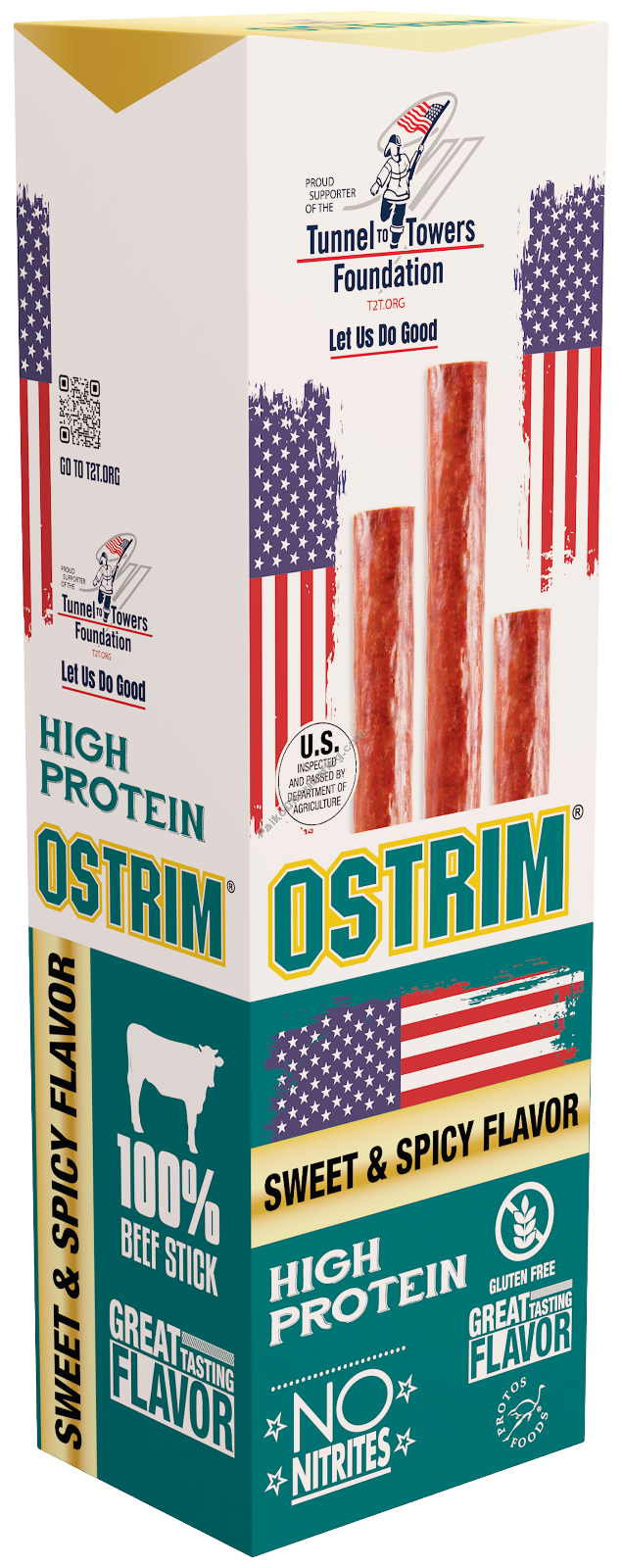 Product Image:&nbsp;Sweet & Spicy 100% Beef Meat Sticks