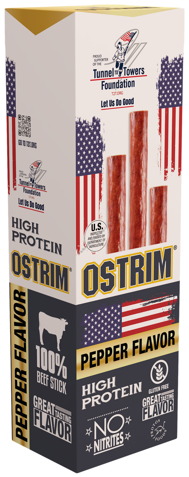 Product Image:&nbsp;Pepper 100% Beef Meat Sticks