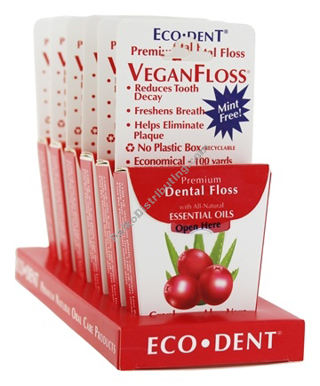 Product Image:&nbsp;Vegan Floss Cranberry 100 yd
