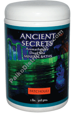 Product Image: Patchouli Dead Sea Bath Salts
