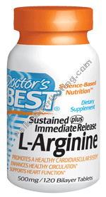 Product Image: L-Arginine Sustained & Immediate