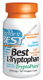 Product Image: L-Tryptophan 500 Mg