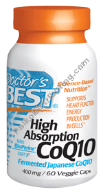 Product Image: High Absorption CoQ10 400mg