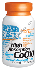 Product Image: High Absorption CoQ10 100mg