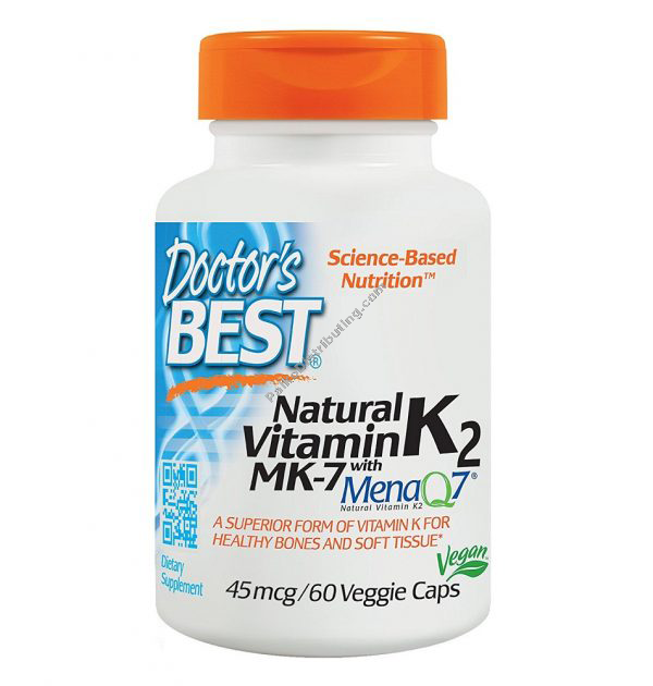 Product Image: MK-7 MenaQ7 100 mcg Vitamin K2