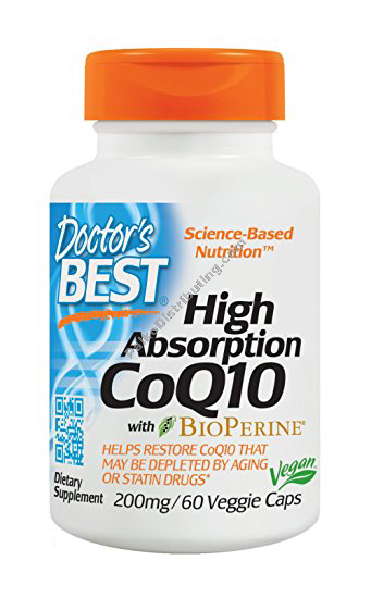 Product Image: CoQ10 w/BioPerine 200 mg