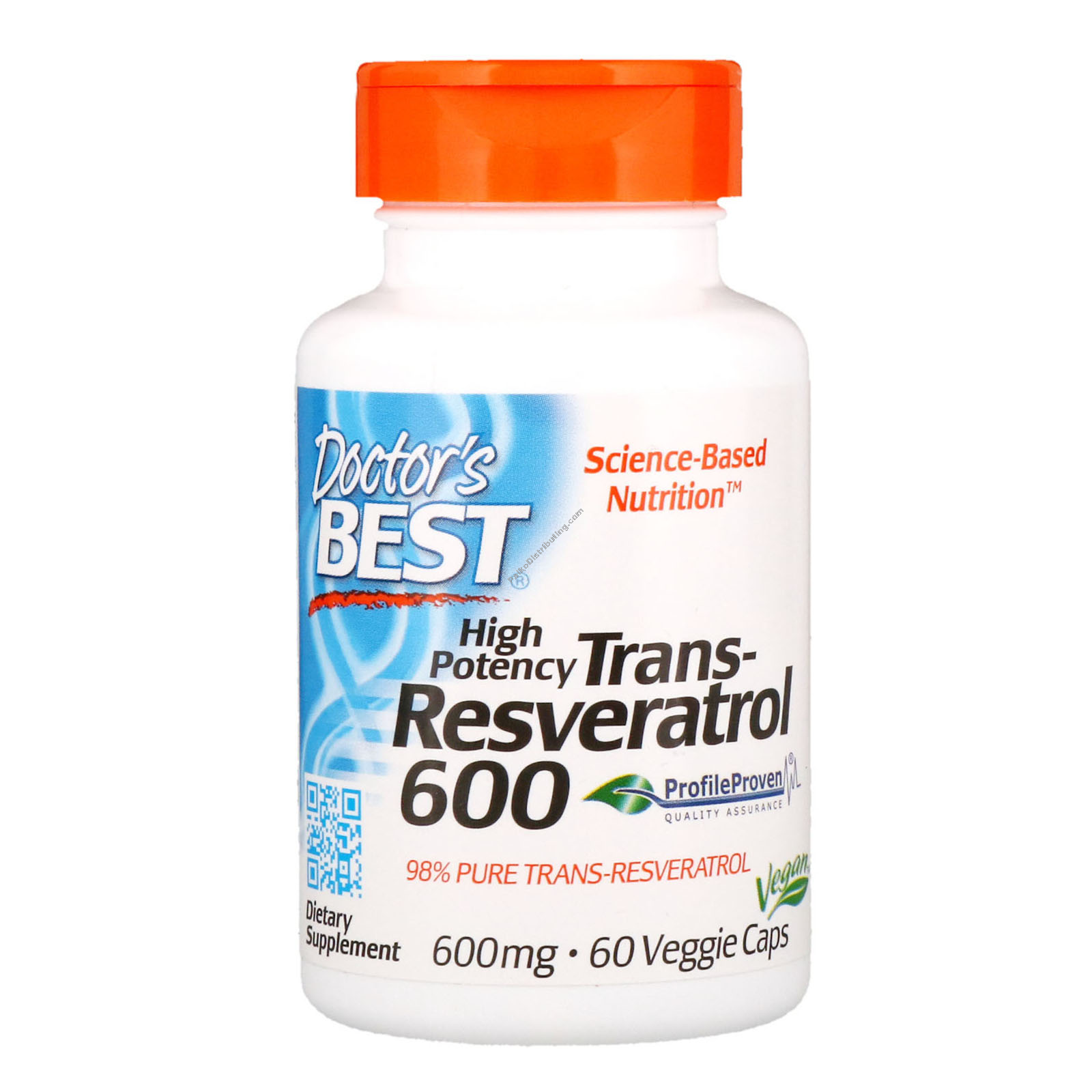 Product Image: Trans-Resveratrol 600mg