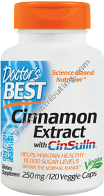 Product Image: Cinnamon Extract CinSulin 250mg