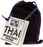 Product Image:&nbsp;Thai Deodorant Stones Lg w/ Pouch