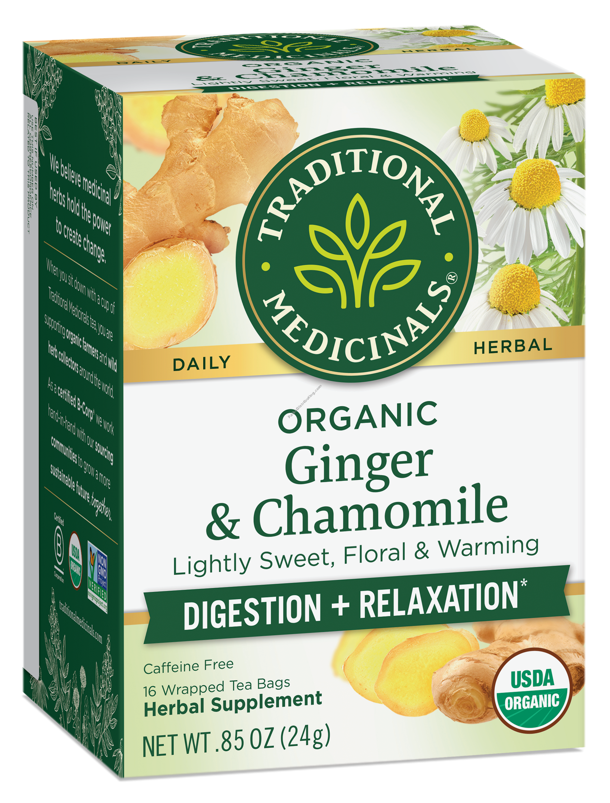 Product Image:&nbsp;Organic Ginger & Chamomile Tea