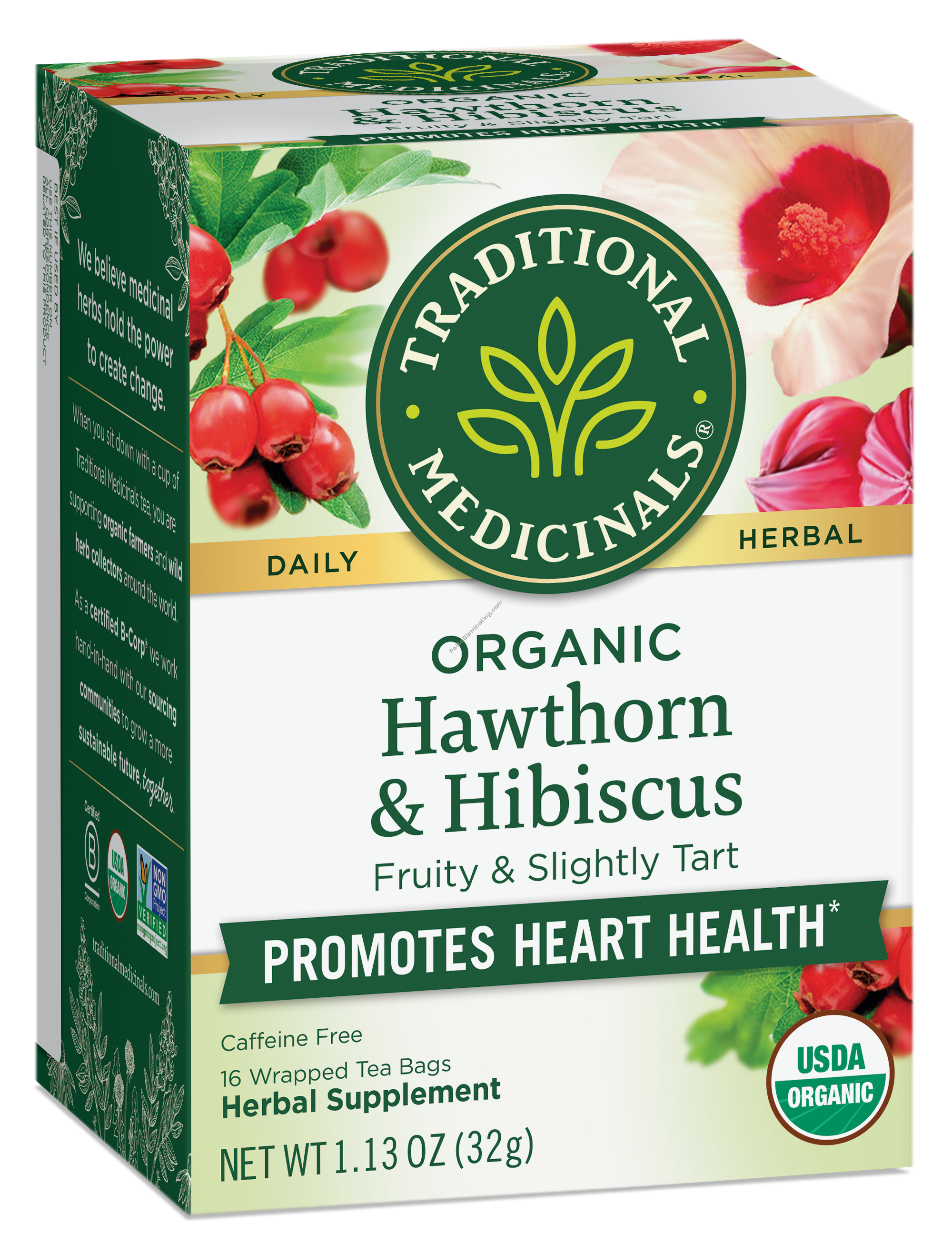 Product Image:&nbsp;Organic Hawthorn & Hibiscus Tea